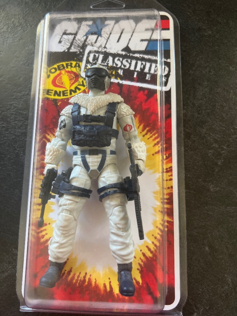 G. I Joe classified Cobra Snow Serpent 6” Action Figure